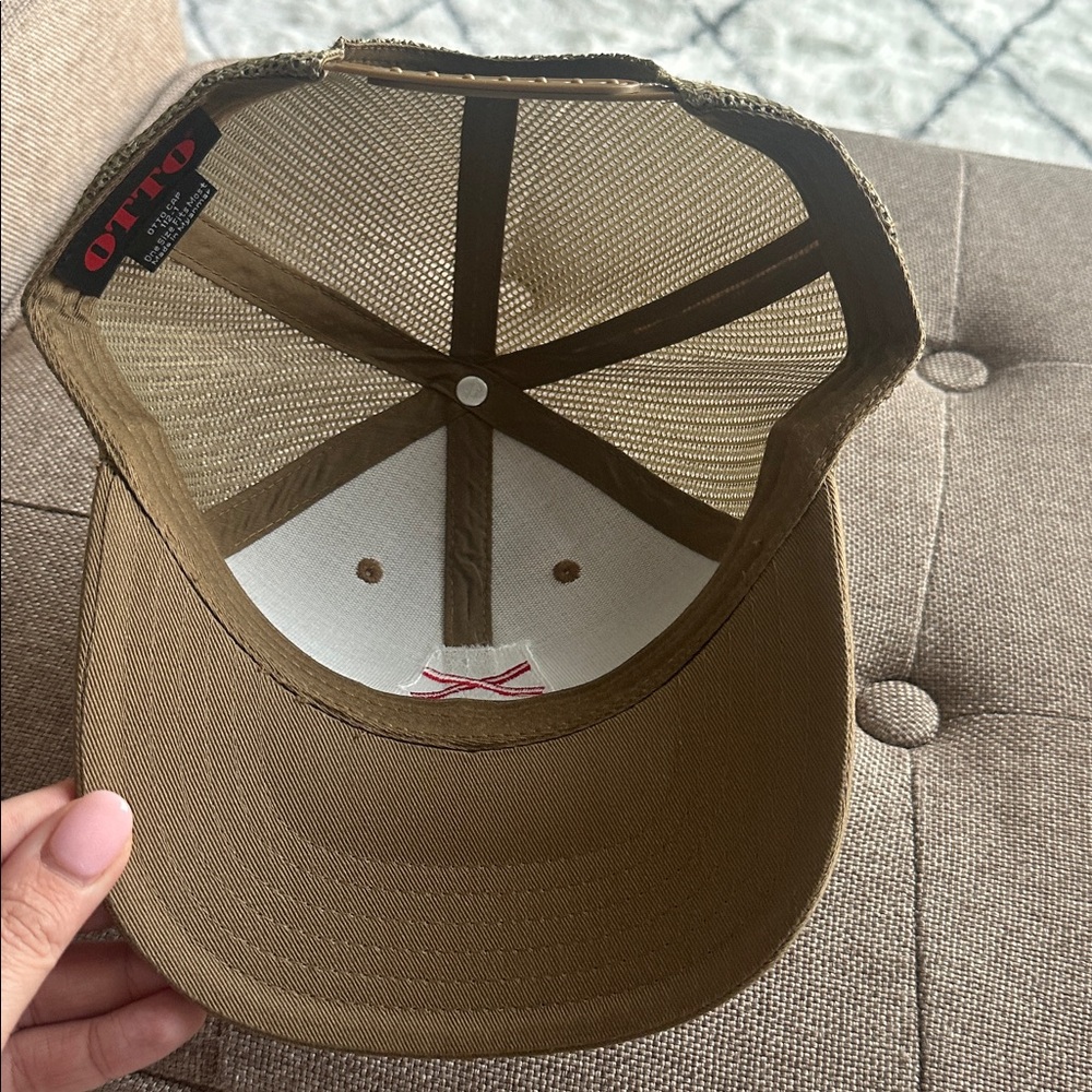 OTTO Alabama Flag Tan Cap - Picture 4 of 5